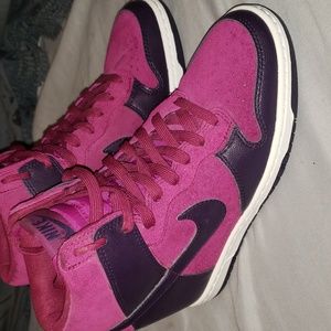 6Nike Dunk Sky Hi Purple Dynasty Hidden Wedge Women’s Size 7.5